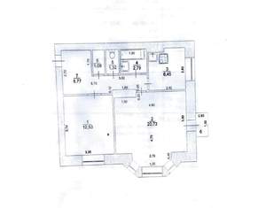 2-к квартира, вторичка, 54м2, 2/3 этаж