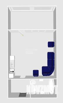 Студия квартира, вторичка, 25м2, 2/3 этаж