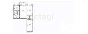3-к квартира, вторичка, 58м2, 5/5 этаж