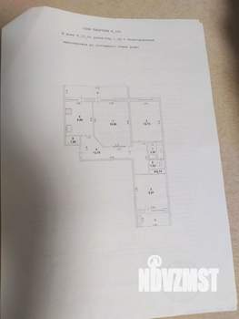 3-к квартира, вторичка, 65м2, 5/9 этаж