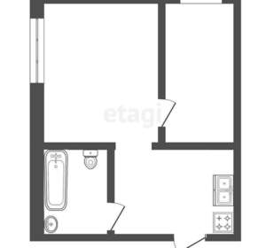 1-к квартира, вторичка, 23м2, 3/5 этаж