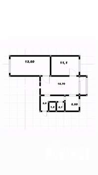 3-к квартира, вторичка, 57м2, 3/5 этаж
