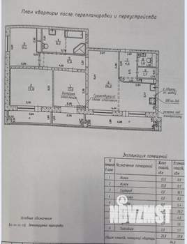 3-к квартира, вторичка, 85м2, 8/9 этаж