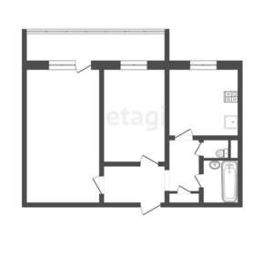 2-к квартира, вторичка, 54м2, 3/5 этаж