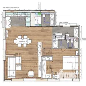 2-к квартира, вторичка, 85м2, 6/24 этаж