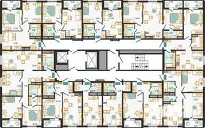 2-к квартира, вторичка, 46м2, 12/14 этаж