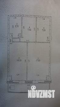 1-к квартира, вторичка, 51м2, 16/19 этаж