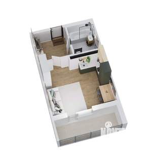 Студия квартира, вторичка, 25м2, 4/14 этаж