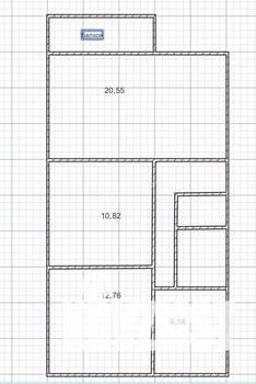 3-к квартира, вторичка, 60м2, 6/9 этаж