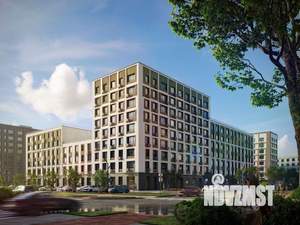 1-к квартира, строящийся дом, 32м2, 3/7 этаж