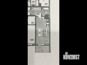 Студия квартира, вторичка, 28м2, 9/19 этаж