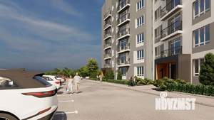 1-к квартира, строящийся дом, 42м2, 8/9 этаж