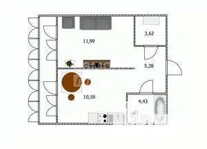1-к квартира, вторичка, 36м2, 23/24 этаж