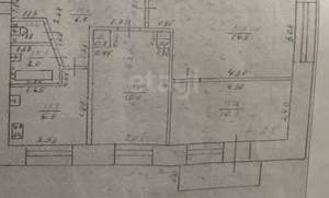 2-к квартира, вторичка, 52м2, 5/5 этаж
