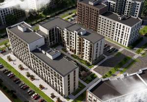 1-к квартира, строящийся дом, 36м2, 7/9 этаж