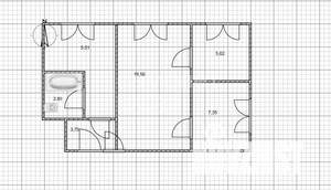 2-к квартира, вторичка, 42м2, 3/3 этаж