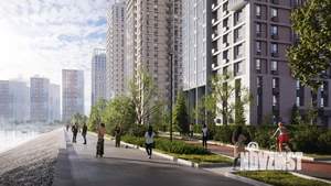 3-к квартира, строящийся дом, 64м2, 24/24 этаж