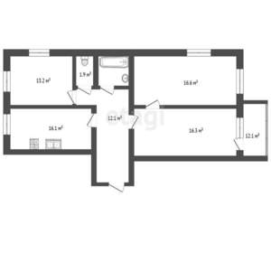3-к квартира, вторичка, 81м2, 5/8 этаж