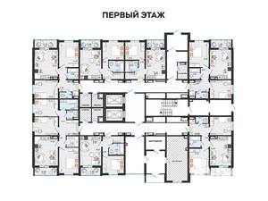 3-к квартира, вторичка, 53м2, 1/14 этаж