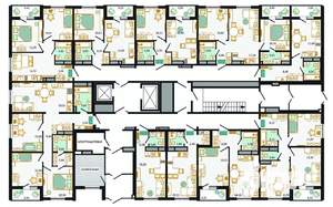 2-к квартира, вторичка, 45м2, 1/14 этаж