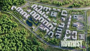 1-к квартира, строящийся дом, 34м2, 2/7 этаж