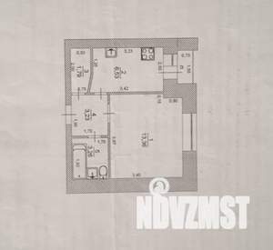1-к квартира, вторичка, 28м2, 2/9 этаж