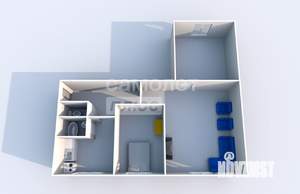 3-к квартира, вторичка, 58м2, 1/5 этаж