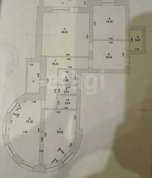 3-к квартира, вторичка, 101м2, 3/9 этаж