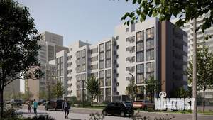 1-к квартира, строящийся дом, 31м2, 3/77 этаж