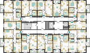 3-к квартира, вторичка, 57м2, 2/14 этаж