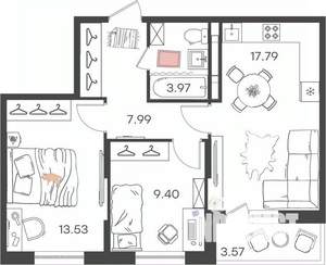 Фото квартиры на продажу (1)