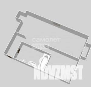 1-к квартира, вторичка, 32м2, 2/2 этаж