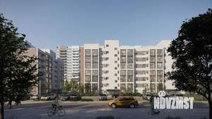 1-к квартира, строящийся дом, 31м2, 3/77 этаж