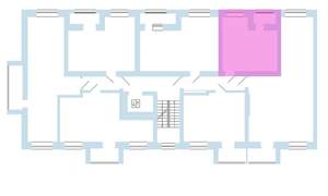 Студия квартира, вторичка, 29м2, 5/8 этаж