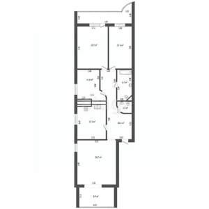 4-к квартира, вторичка, 142м2, 6/7 этаж