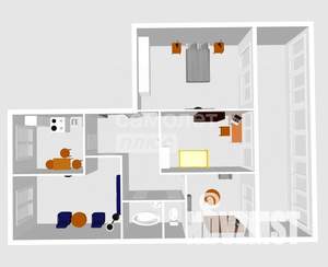 4-к квартира, вторичка, 79м2, 1/5 этаж