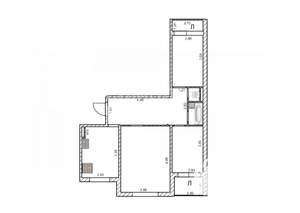 2-к квартира, вторичка, 66м2, 8/9 этаж