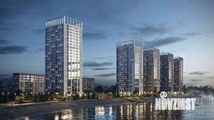 1-к квартира, строящийся дом, 34м2, 6/24 этаж