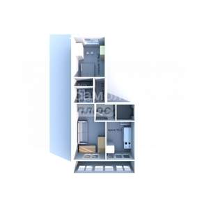 2-к квартира, вторичка, 54м2, 7/9 этаж