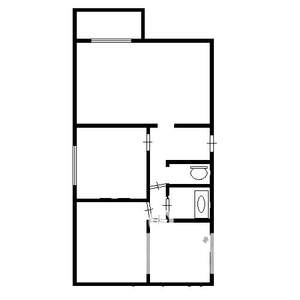 3-к квартира, вторичка, 62м2, 4/5 этаж