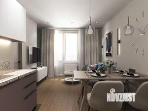 2-к квартира, вторичка, 37м2, 13/24 этаж