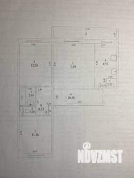 3-к квартира, вторичка, 69м2, 5/10 этаж