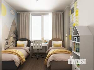 3-к квартира, вторичка, 55м2, 13/24 этаж