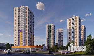 1-к квартира, строящийся дом, 36м2, 3/24 этаж