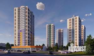 1-к квартира, строящийся дом, 37м2, 12/24 этаж