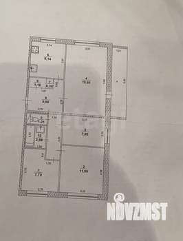 4-к квартира, вторичка, 74м2, 4/9 этаж