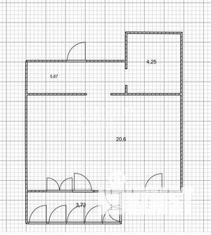 1-к квартира, вторичка, 31м2, 16/16 этаж