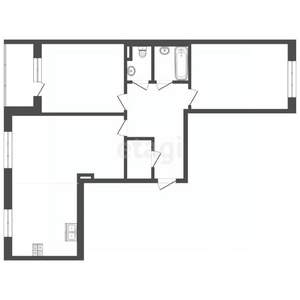 3-к квартира, вторичка, 83м2, 6/18 этаж