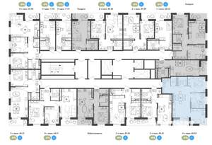 4-к квартира, вторичка, 59м2, 20/24 этаж