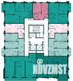 2-к квартира, вторичка, 36м2, 19/24 этаж
